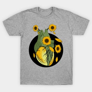 Sunflower Heart T-Shirt